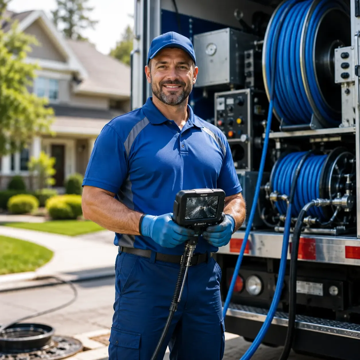 Local outdoor drain cleaning specialists in Anderson, TX